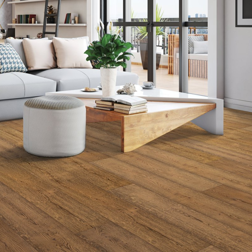 Klusener Flooring provides affordable luxury vinyl flooring to complete your design in Manchester, IA. - Monroe Gardens - Smoked Bourbon